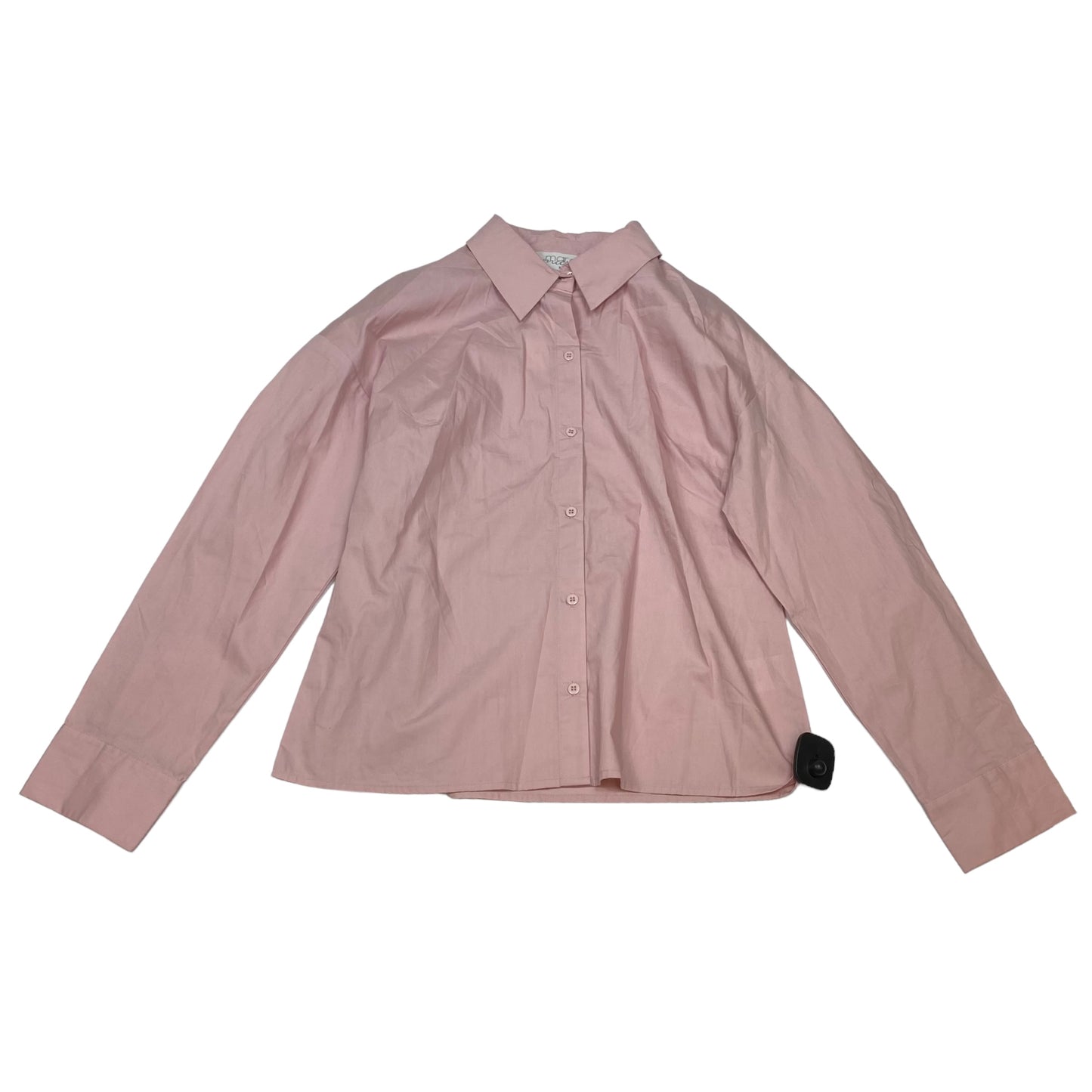 Pink Top Long Sleeve Anthropologie, Size M