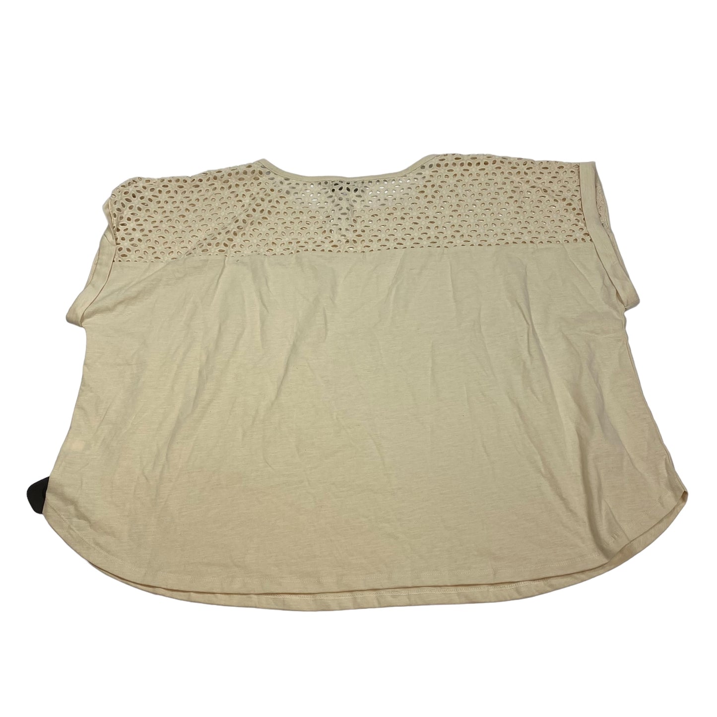 Tan Top Short Sleeve Lane Bryant, Size 4x