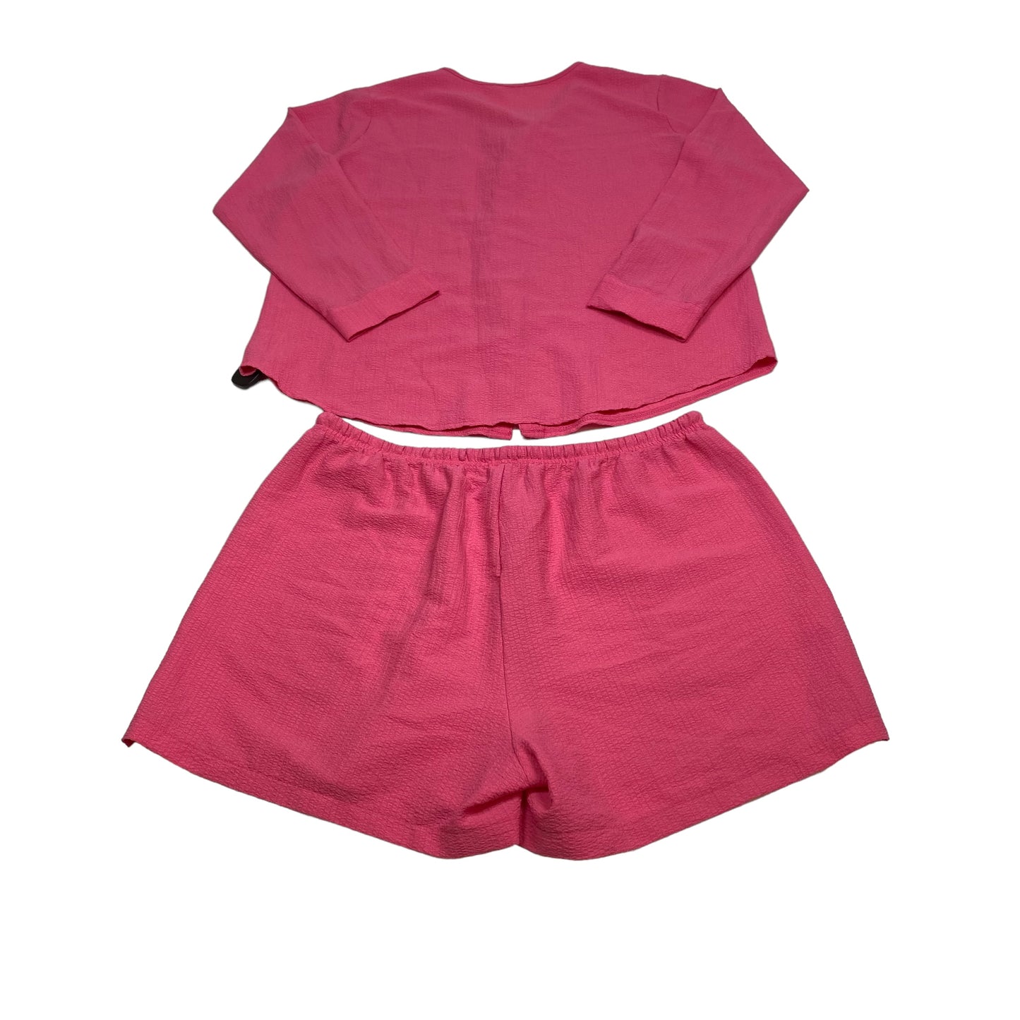 Shorts Set By Clothes Mentor In Pink, Size: Xl