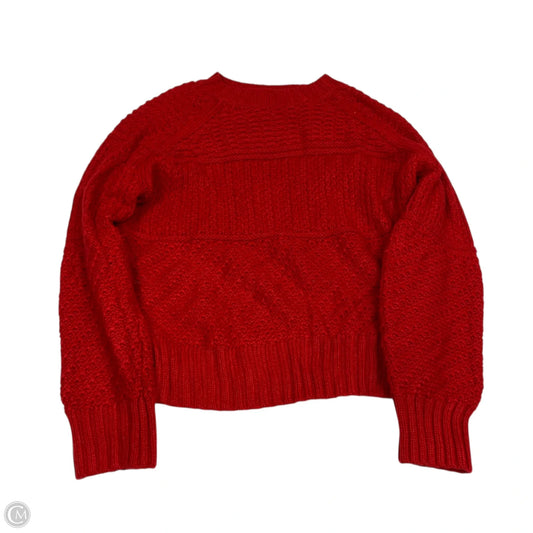 Sweater By Time And Tru In Red, Size: M
