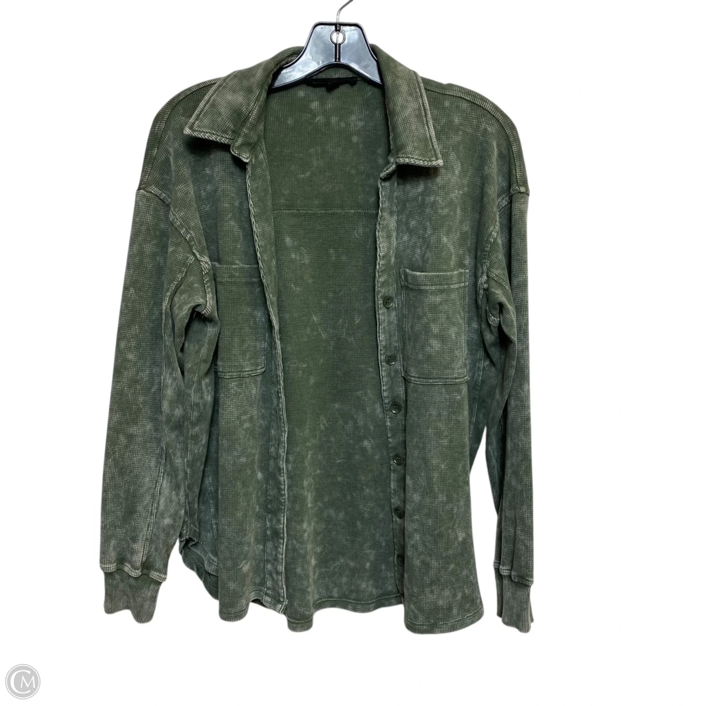 Top Long Sleeve By Jane And Delancey In Green, Size: M