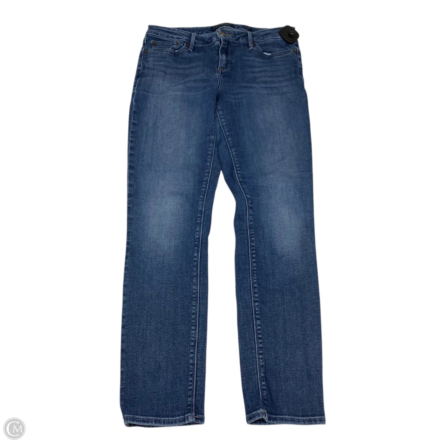 Jeans Skinny By Lucky Brand In Blue Denim, Size: 8