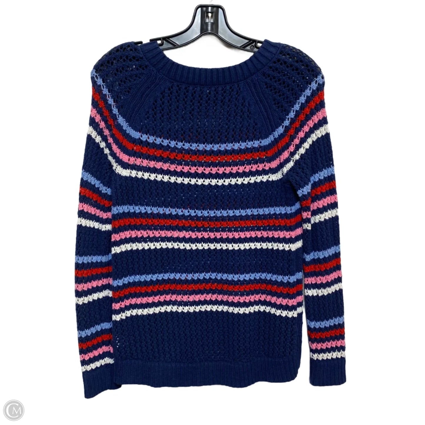 Sweater By Talbots In Blue & Red, Size: S