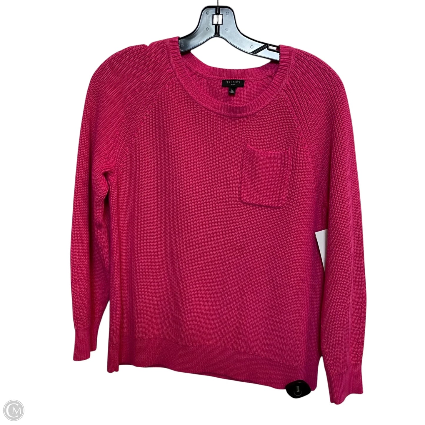 Sweater By Talbots In Pink, Size: Lp