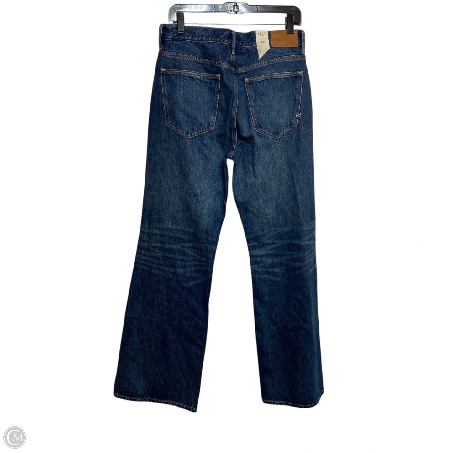 Jeans Flared By Ae77 In Blue Denim, Size: 6