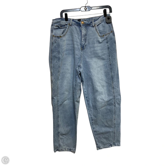 Jeans Straight By One 5 One In Blue Denim, Size: 12