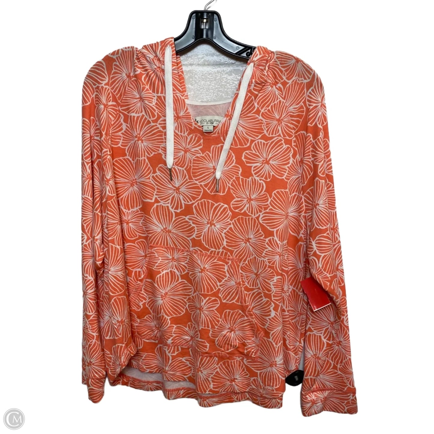 Top Long Sleeve By Koolaburra By Ugg In Orange, Size: L