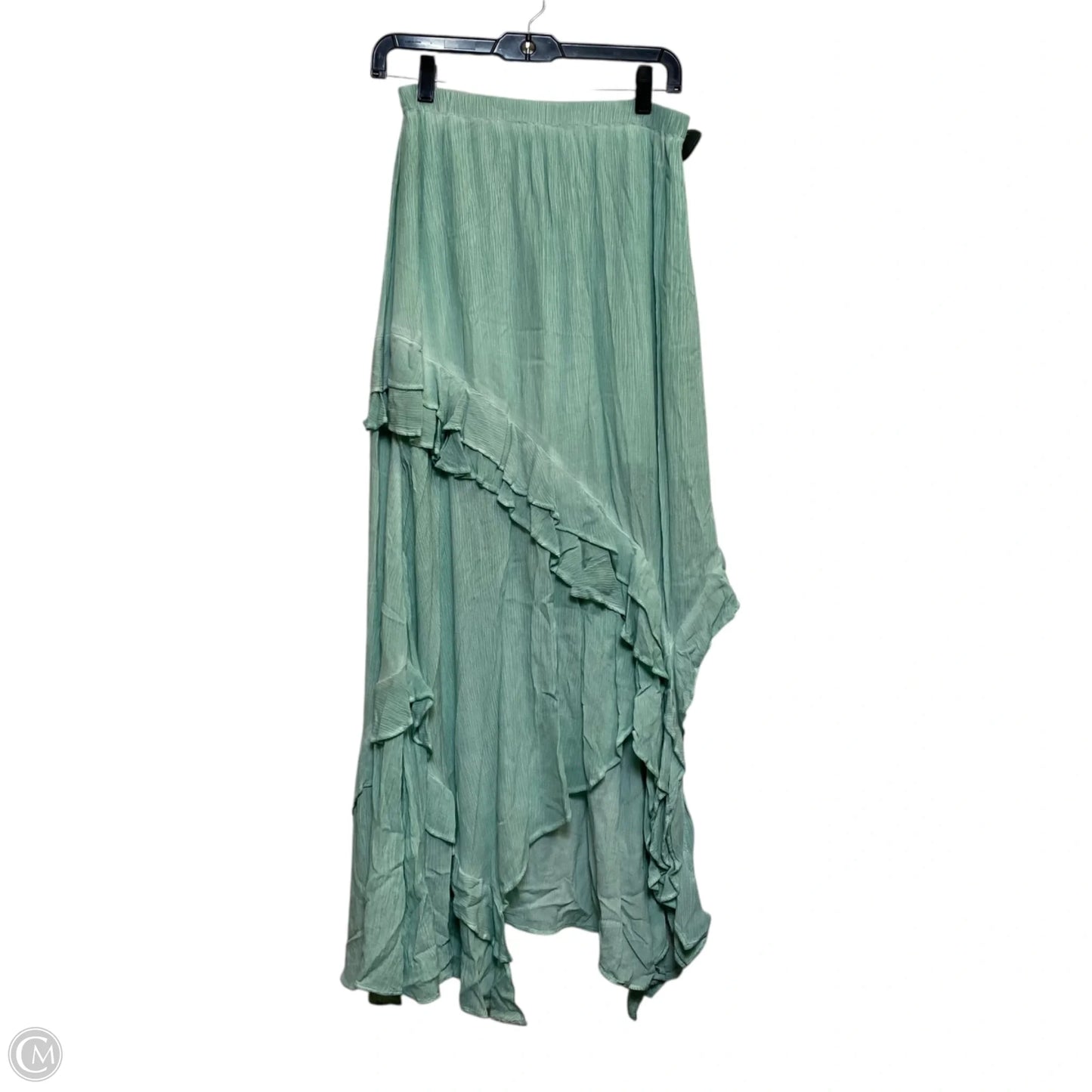 Skirt Maxi By Free People In Green, Size: S