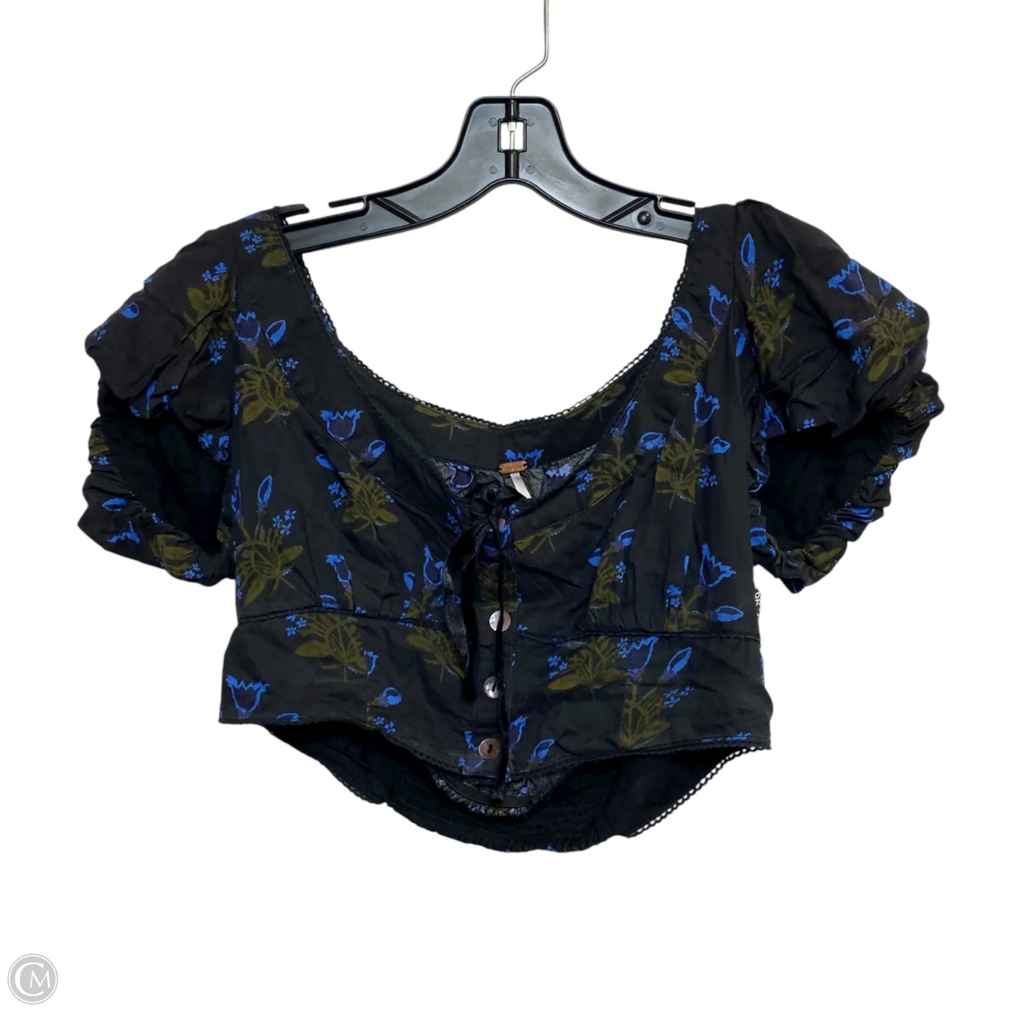 Skirt Set 2pc By Free People In Black & Blue, Size: S