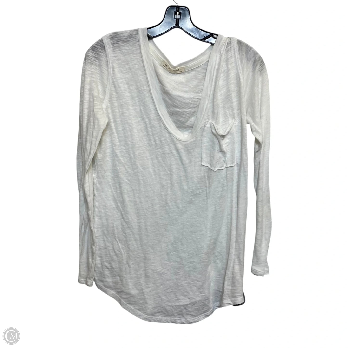 Top Long Sleeve Basic By We The Free In White, Size: Xs