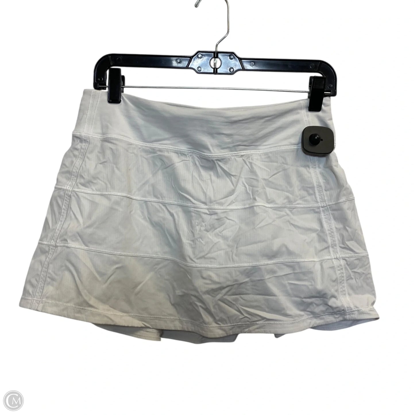 Athletic Shorts By Lululemon In White, Size: S