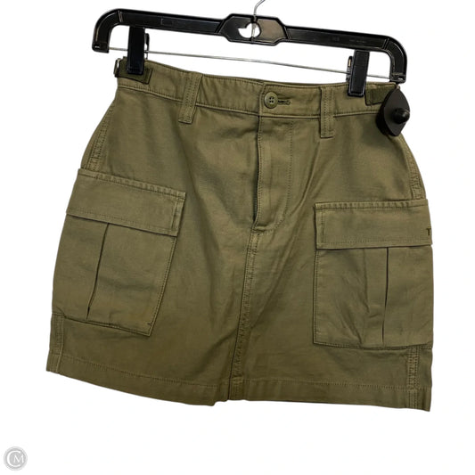 Skirt Mini & Short By Tna In Green, Size: Xs