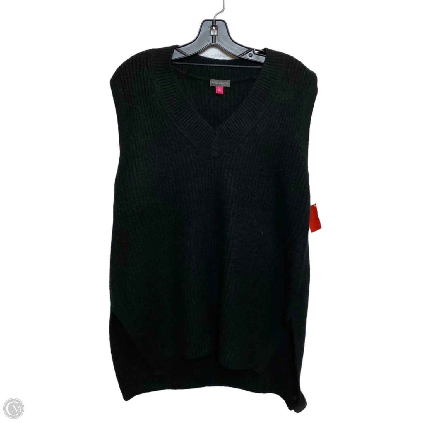 Vest Sweater By Vince Camuto In Black, Size: Xs