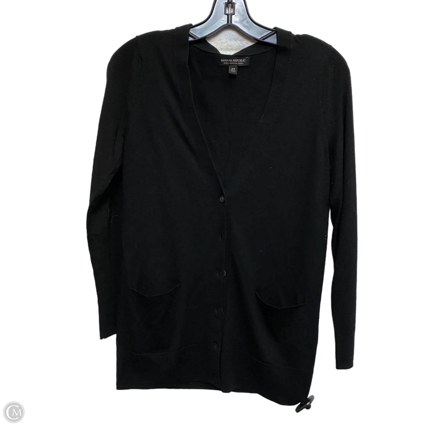 Cardigan By Banana Republic In Black, Size: Xs