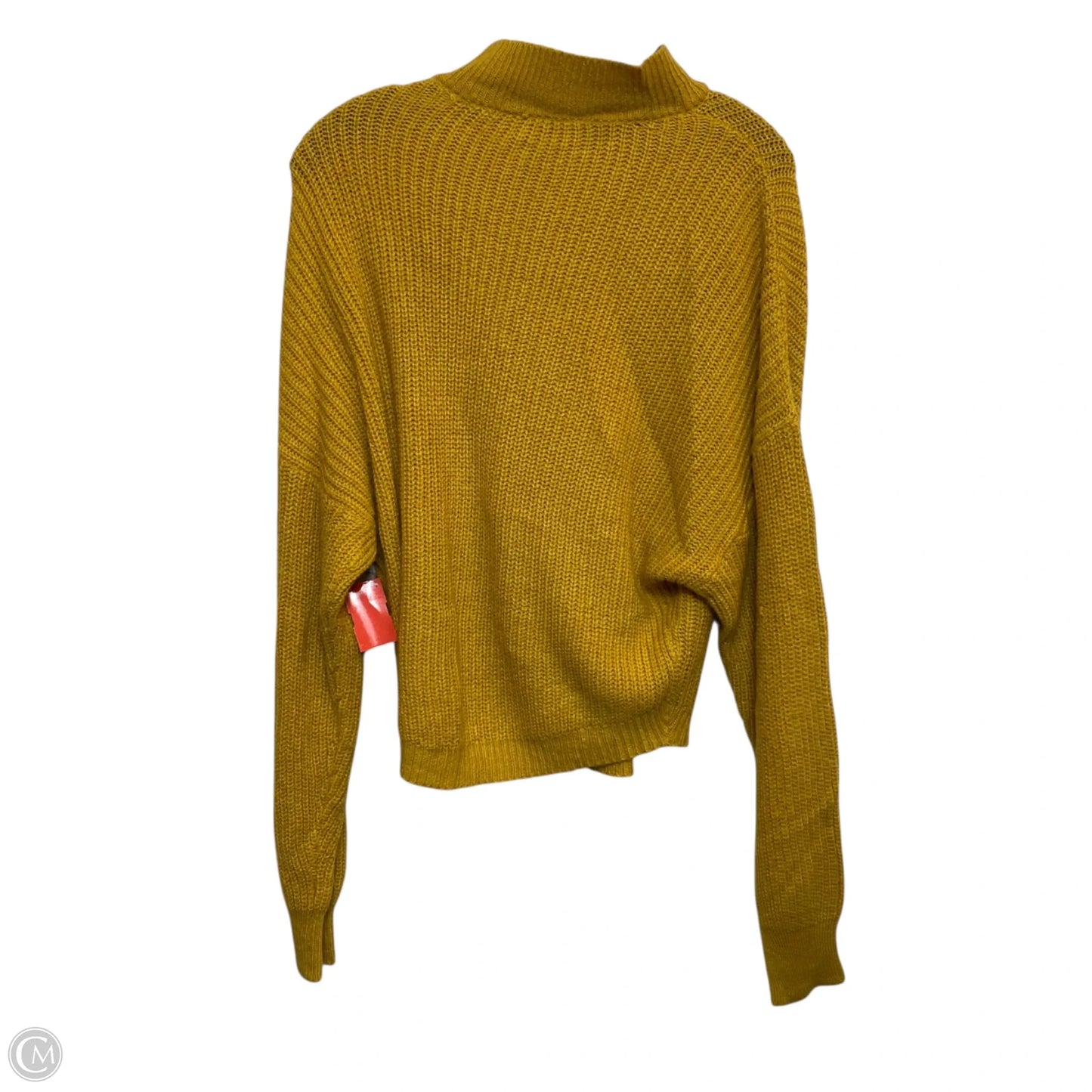 Sweater By Derek Heart In Yellow, Size: L