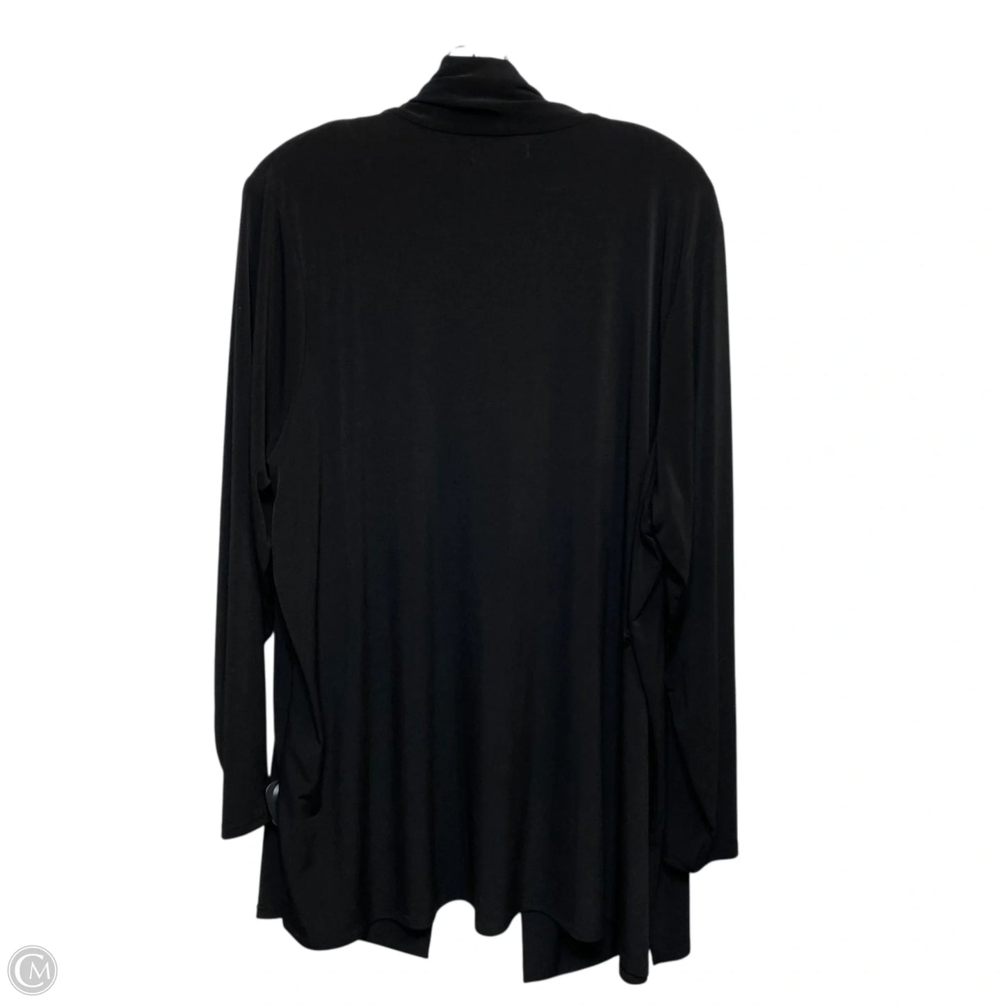 Cardigan By Calvin Klein In Black, Size: 1x