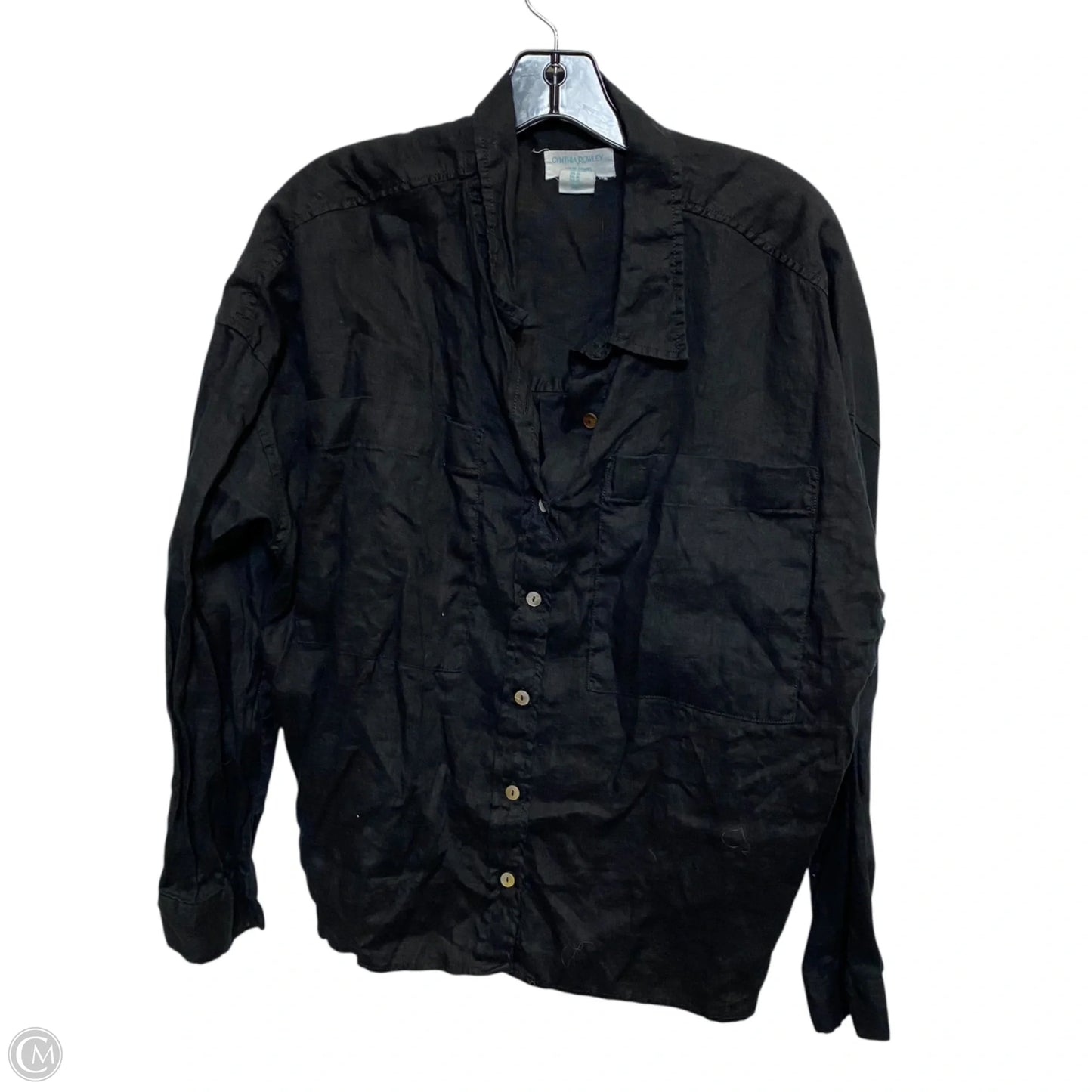 Top Long Sleeve By Cynthia Rowley In Black, Size: Xl