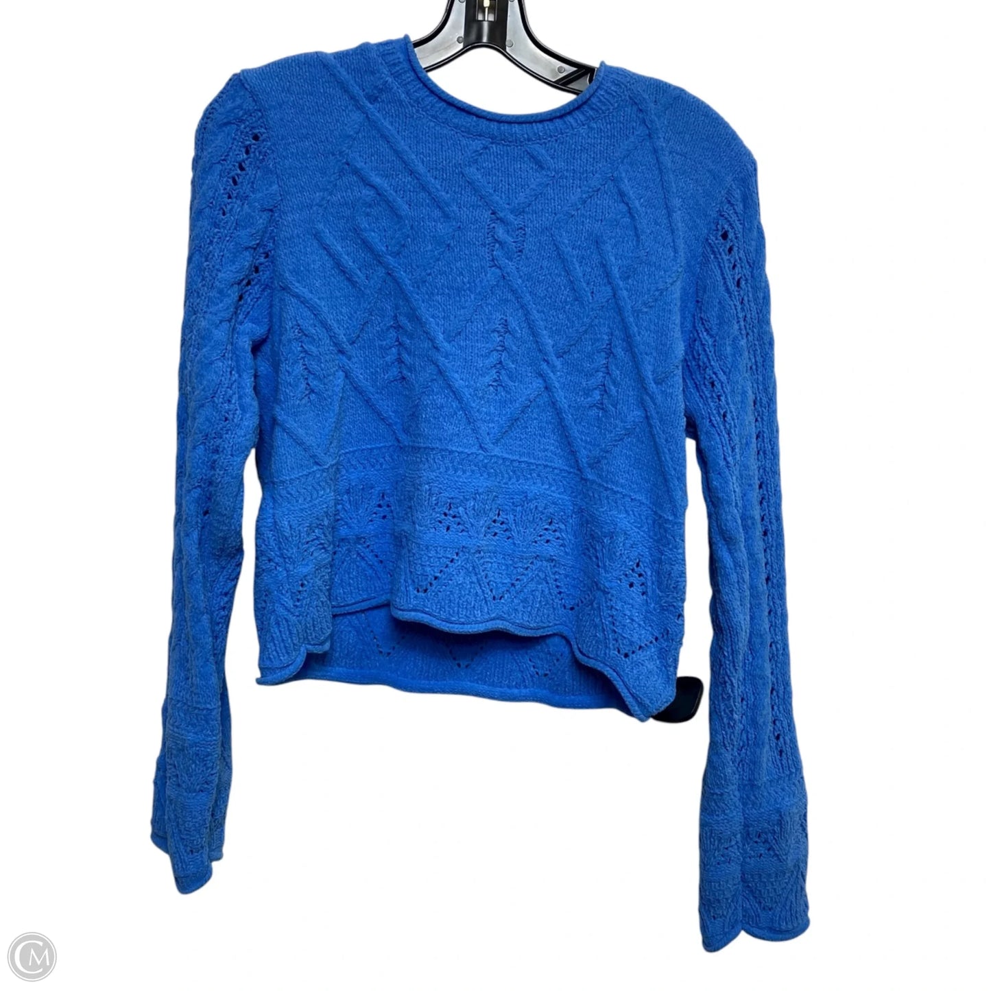 Sweater By Hazel Moon In Blue, Size: M