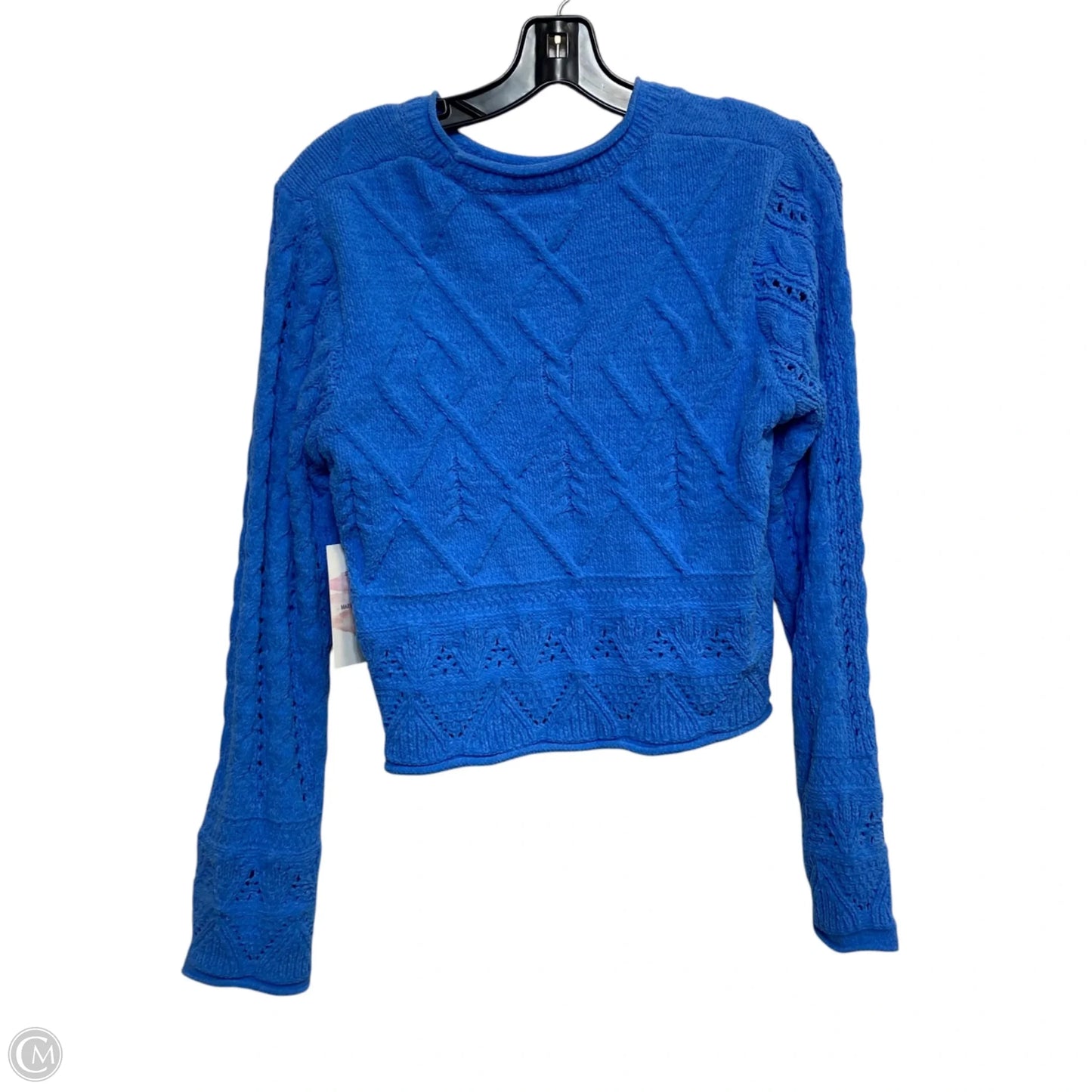 Sweater By Hazel Moon In Blue, Size: M