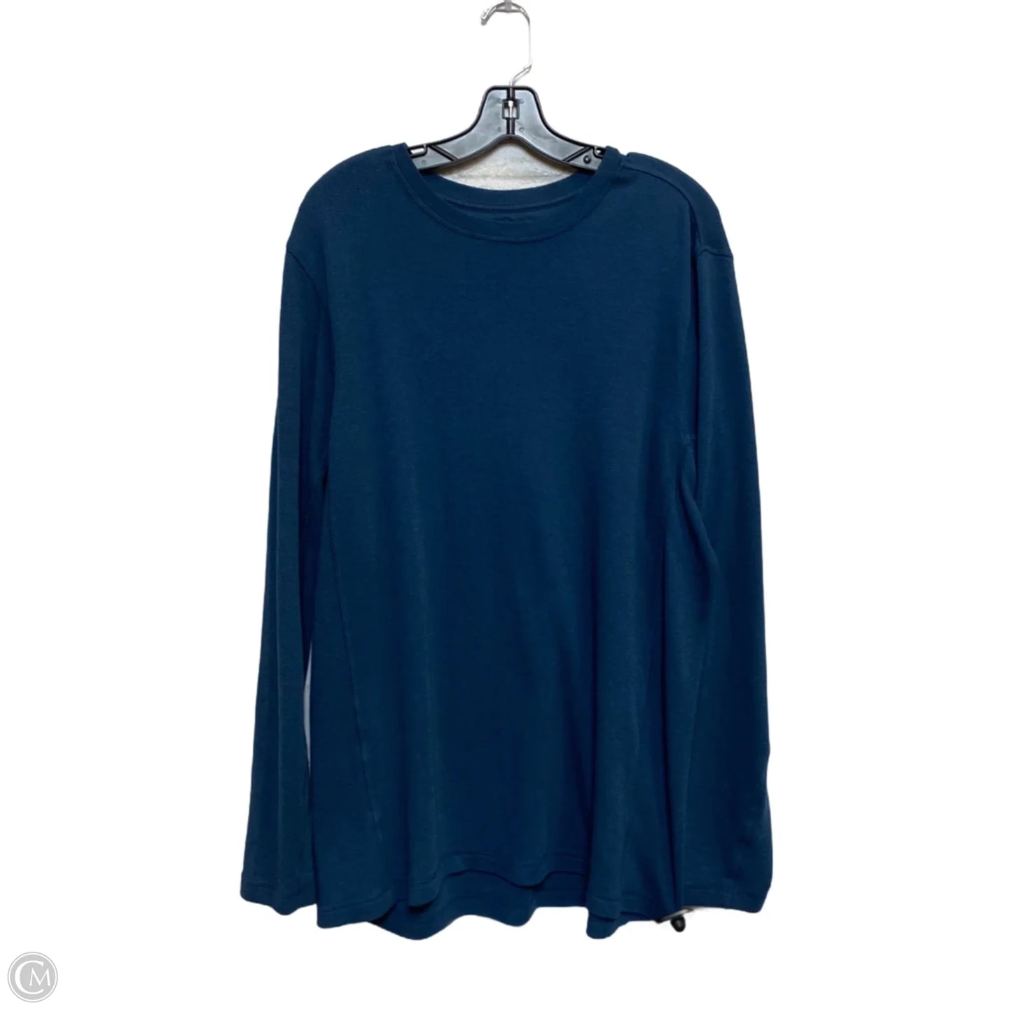 Top Long Sleeve By Magellan In Blue, Size: Xl