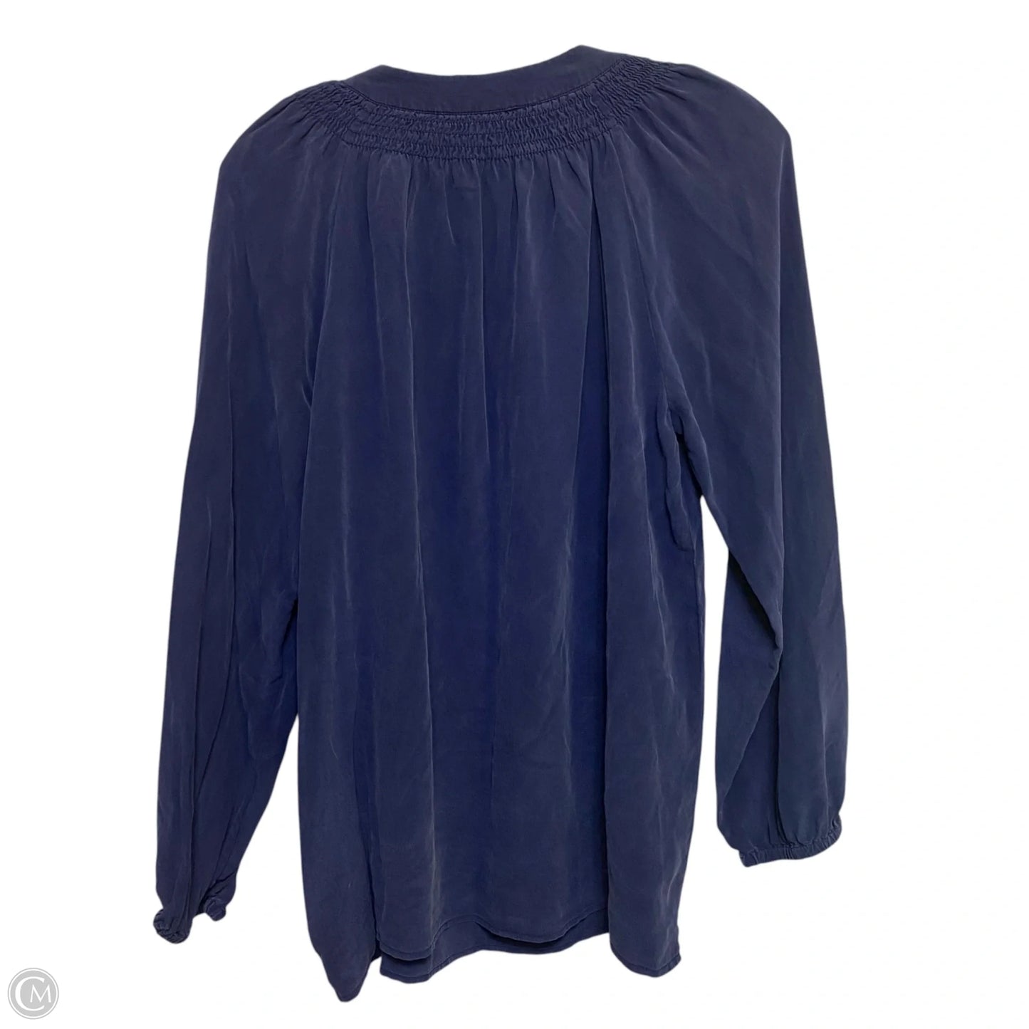 Blouse Designer By Lilly Pulitzer In Navy, Size: Xl