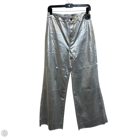 Jeans Flared By Anniewear In Silver, Size: L