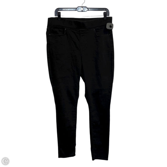 Jeans Skinny By Levis In Black Denim, Size: 12