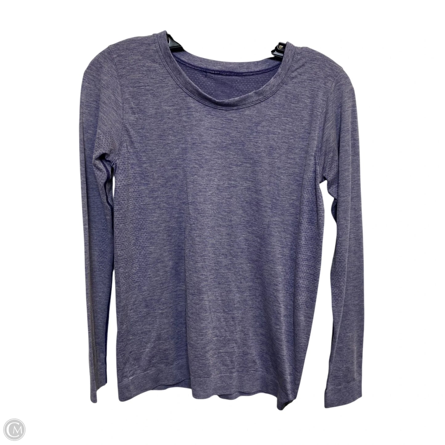 Athletic Top Long Sleeve Designer By Lululemon In Purple, Size: S