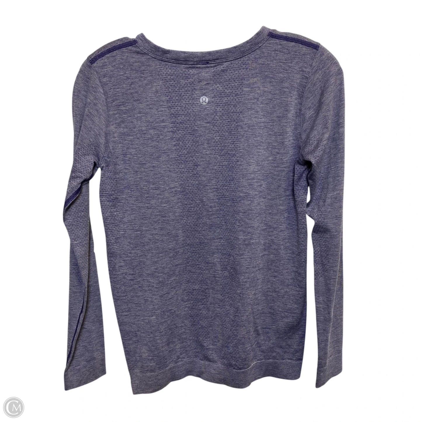 Athletic Top Long Sleeve Designer By Lululemon In Purple, Size: S