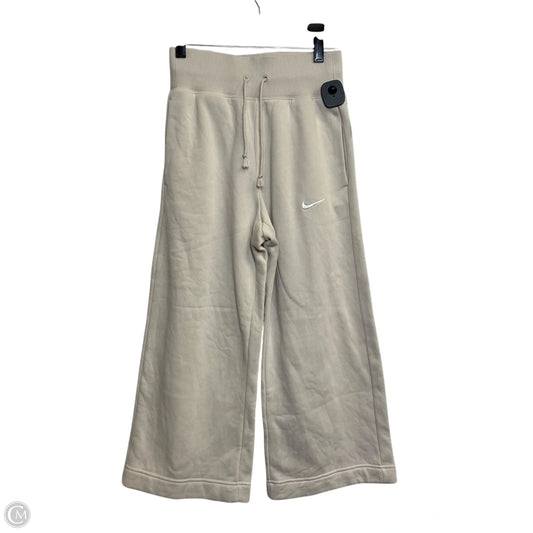 Athletic Pants By Nike In Cream, Size: Xs
