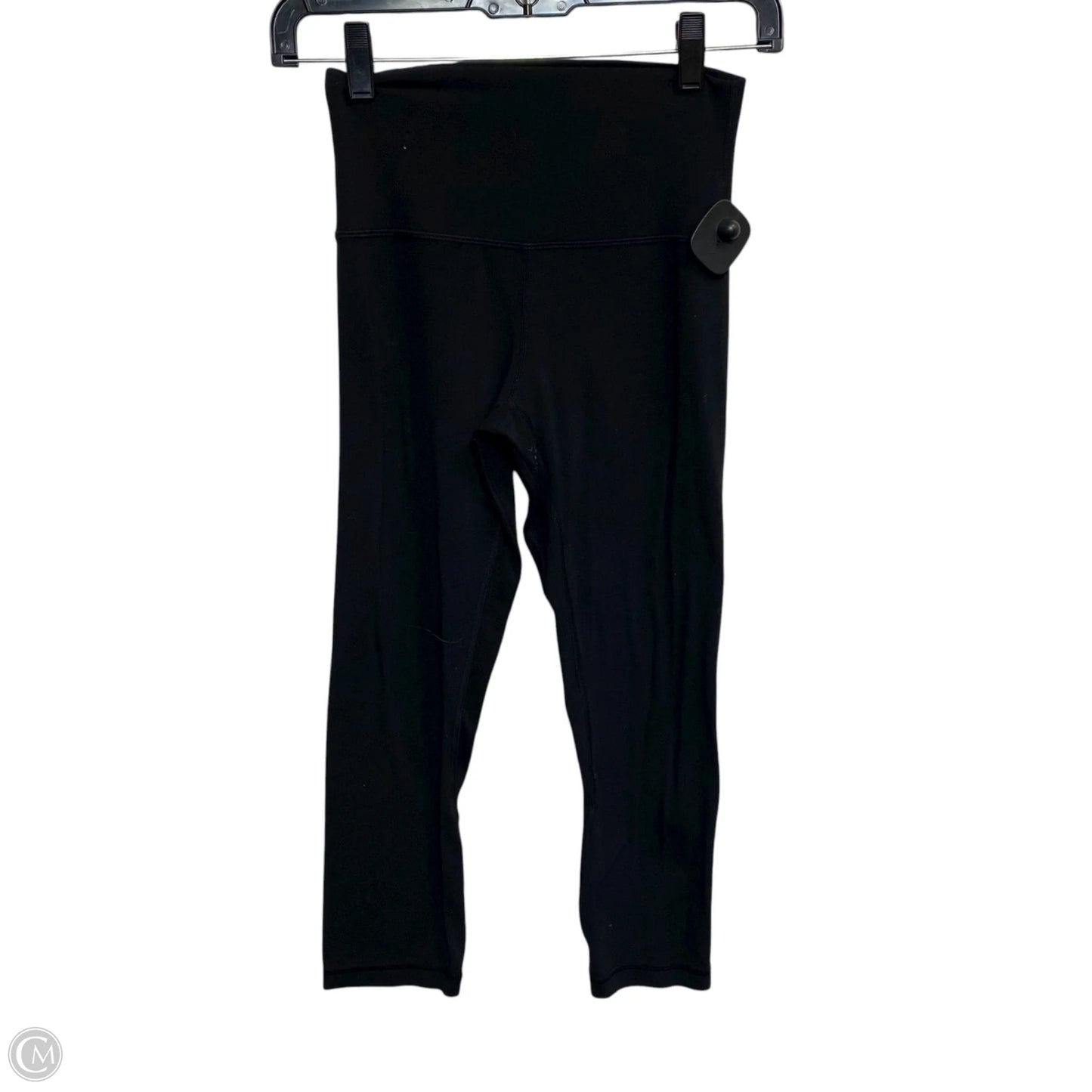 Athletic Leggings Capris Designer By Lululemon In Black, Size: S