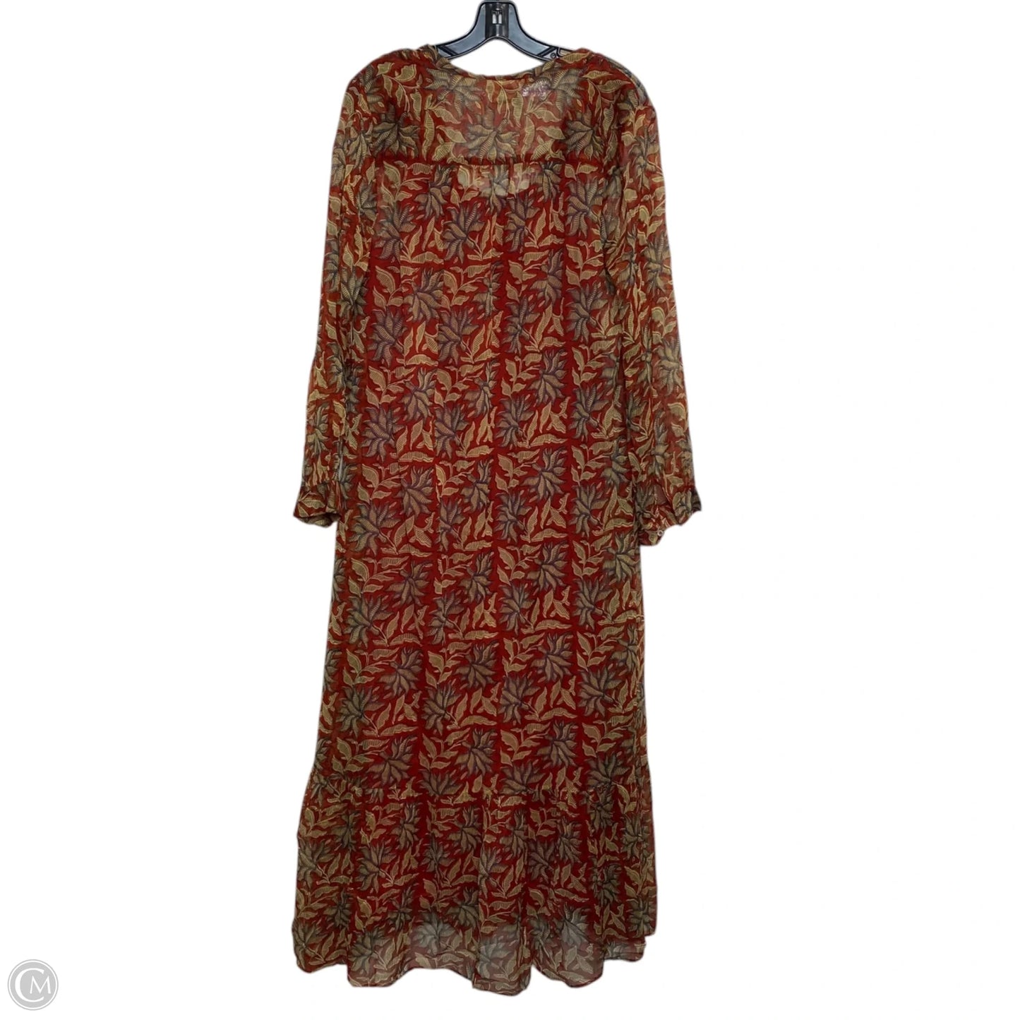 Dress Casual Maxi By Hartford Alternative Classics 1979 In Red, Size: S