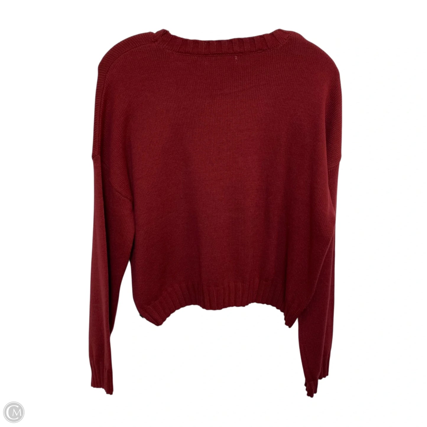 Sweater By Francesca's In Red, Size: S