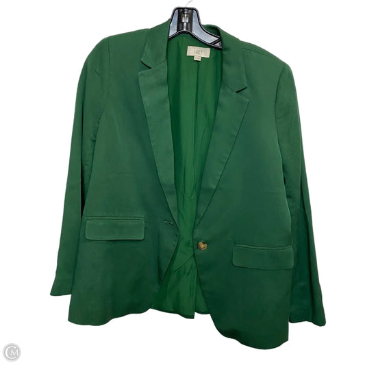 Blazer By Loft In Green, Size: 2p