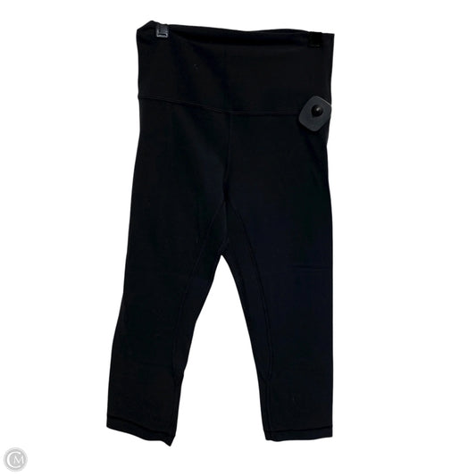 Athletic Leggings Capris Designer By Lululemon In Black, Size: S
