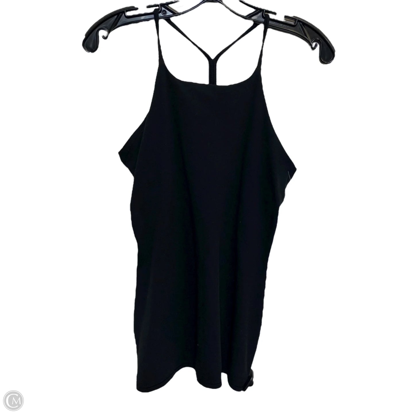 Athletic Tank Top Designer By Lululemon In Black, Size: S