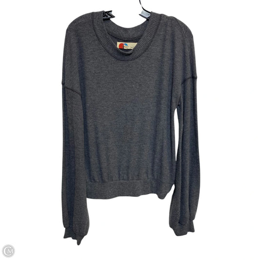 Top Long Sleeve By Free People In Grey, Size: Xs