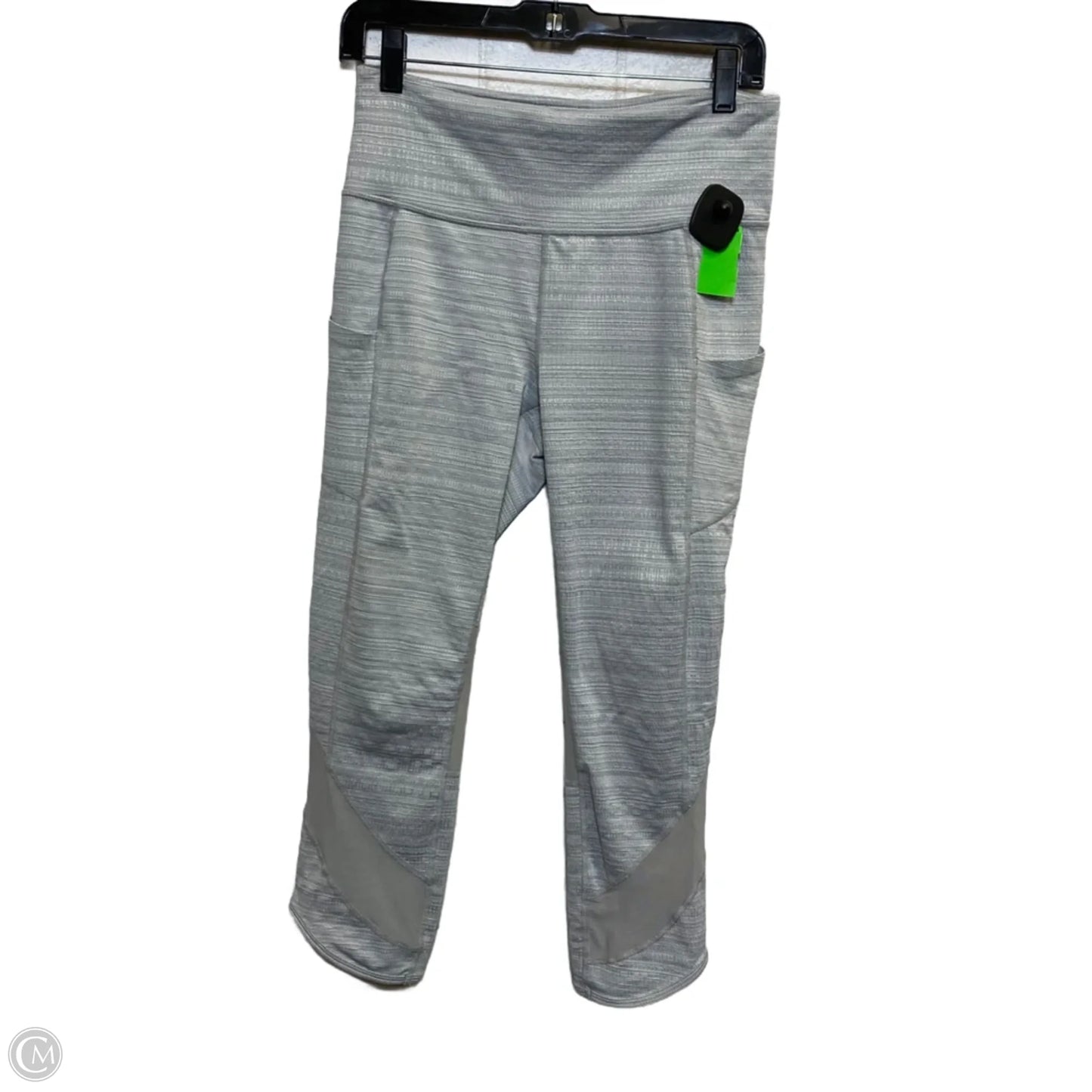 Athletic Leggings By Athleta In Grey, Size: M