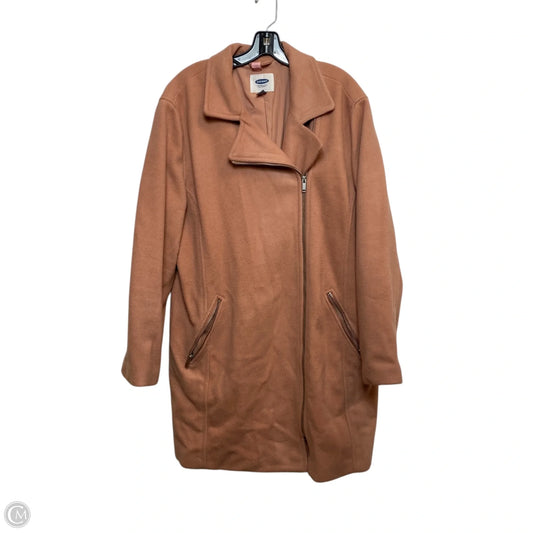 Coat Peacoat By Old Navy In Peach, Size: Xxl