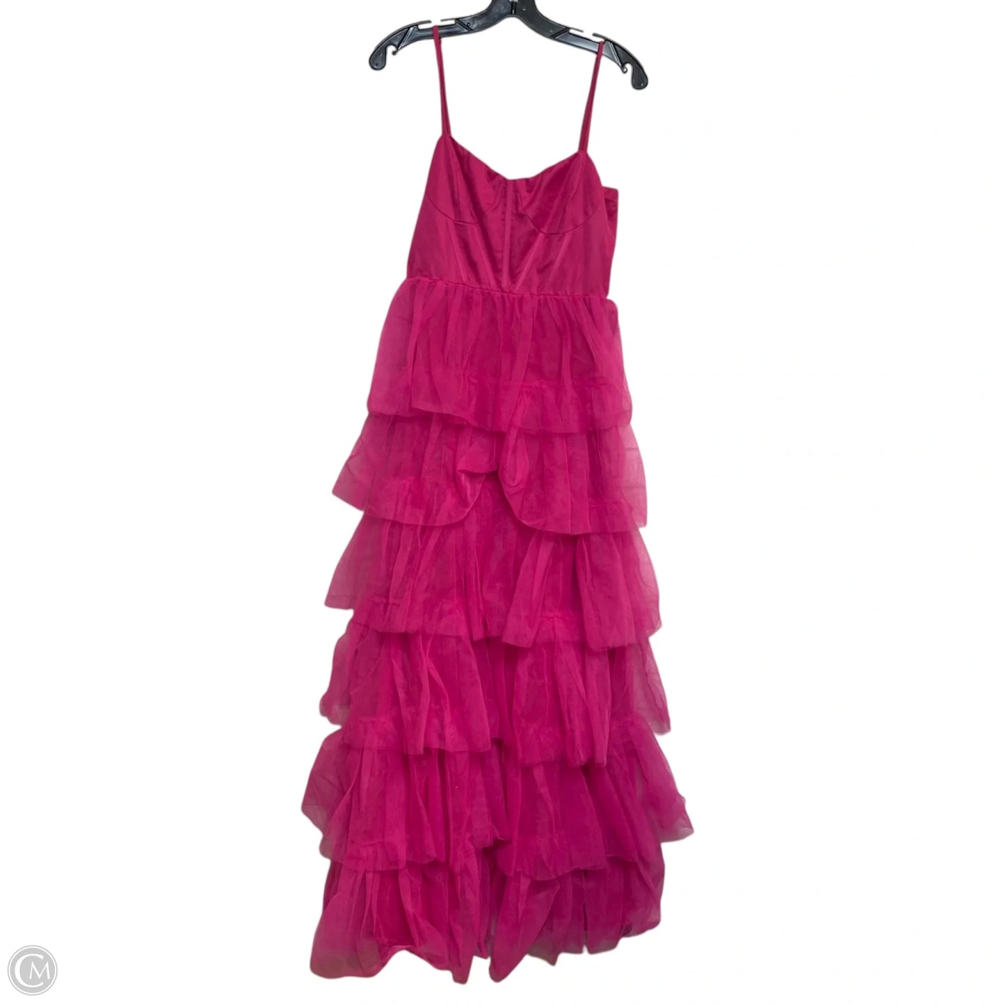 Dress Party Long By Lulus In Pink, Size: M