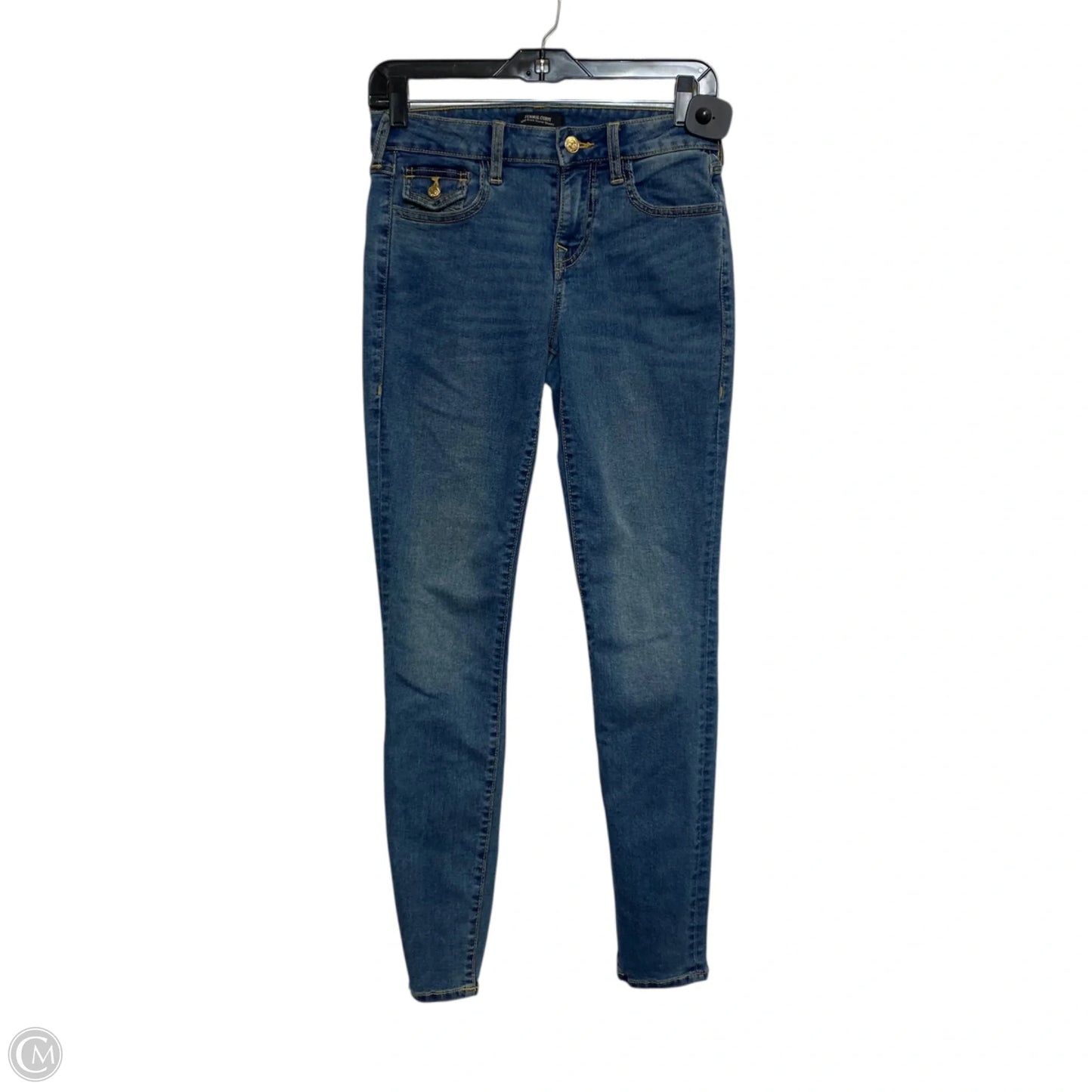 Jeans Designer By True Religion In Blue Denim, Size: 2