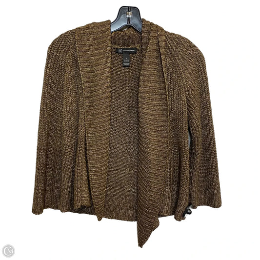 Sweater Cardigan By Inc In Brown, Size: M