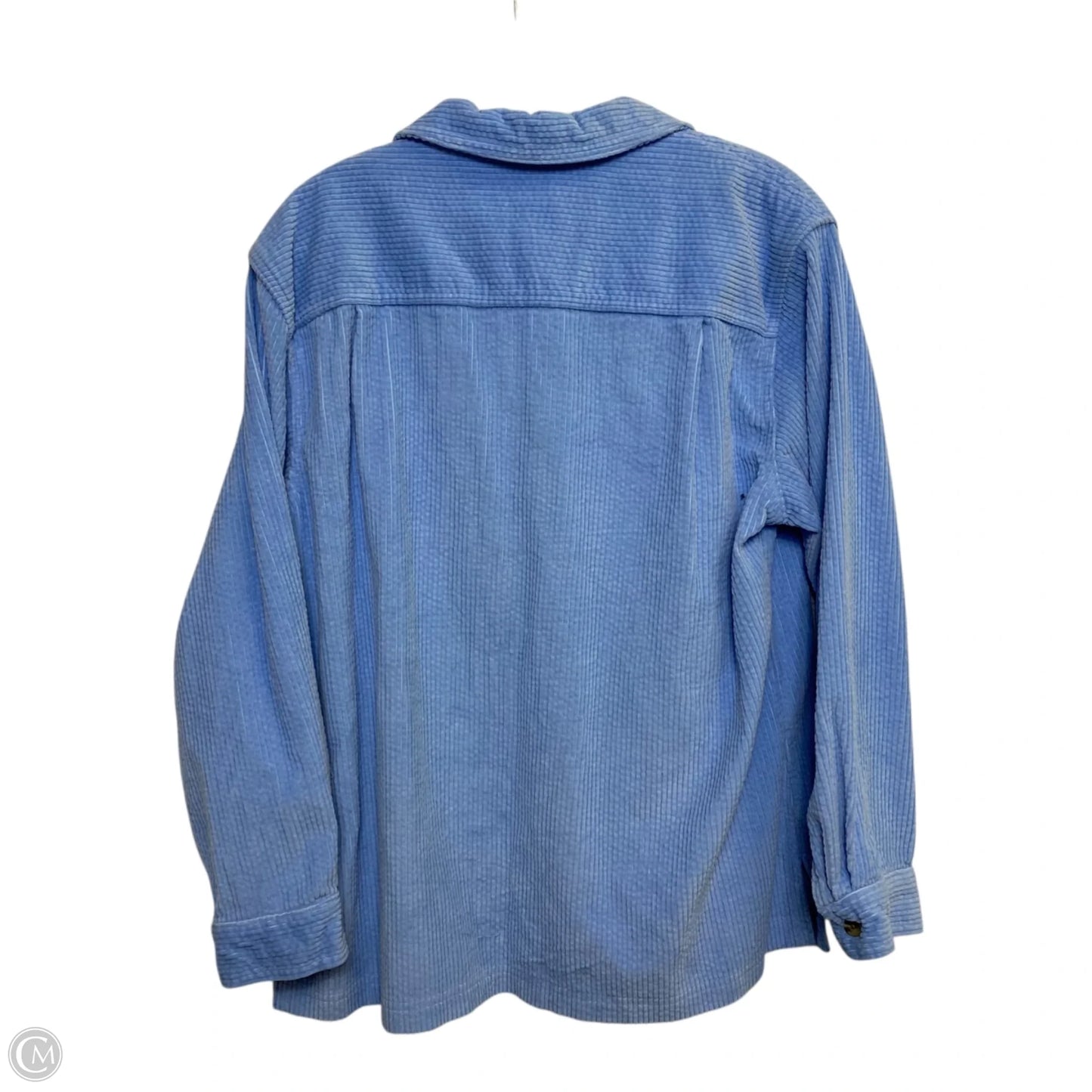 Top Long Sleeve By L.l. Bean In Blue, Size: M