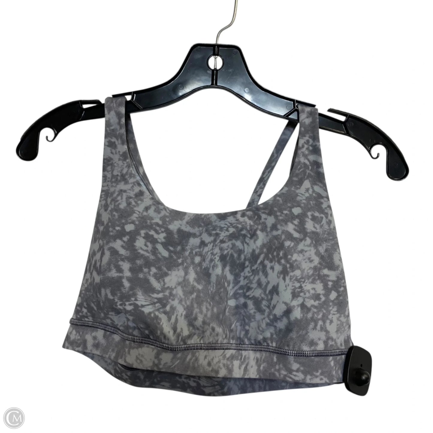 Athletic Bra By Lululemon In Grey, Size: M