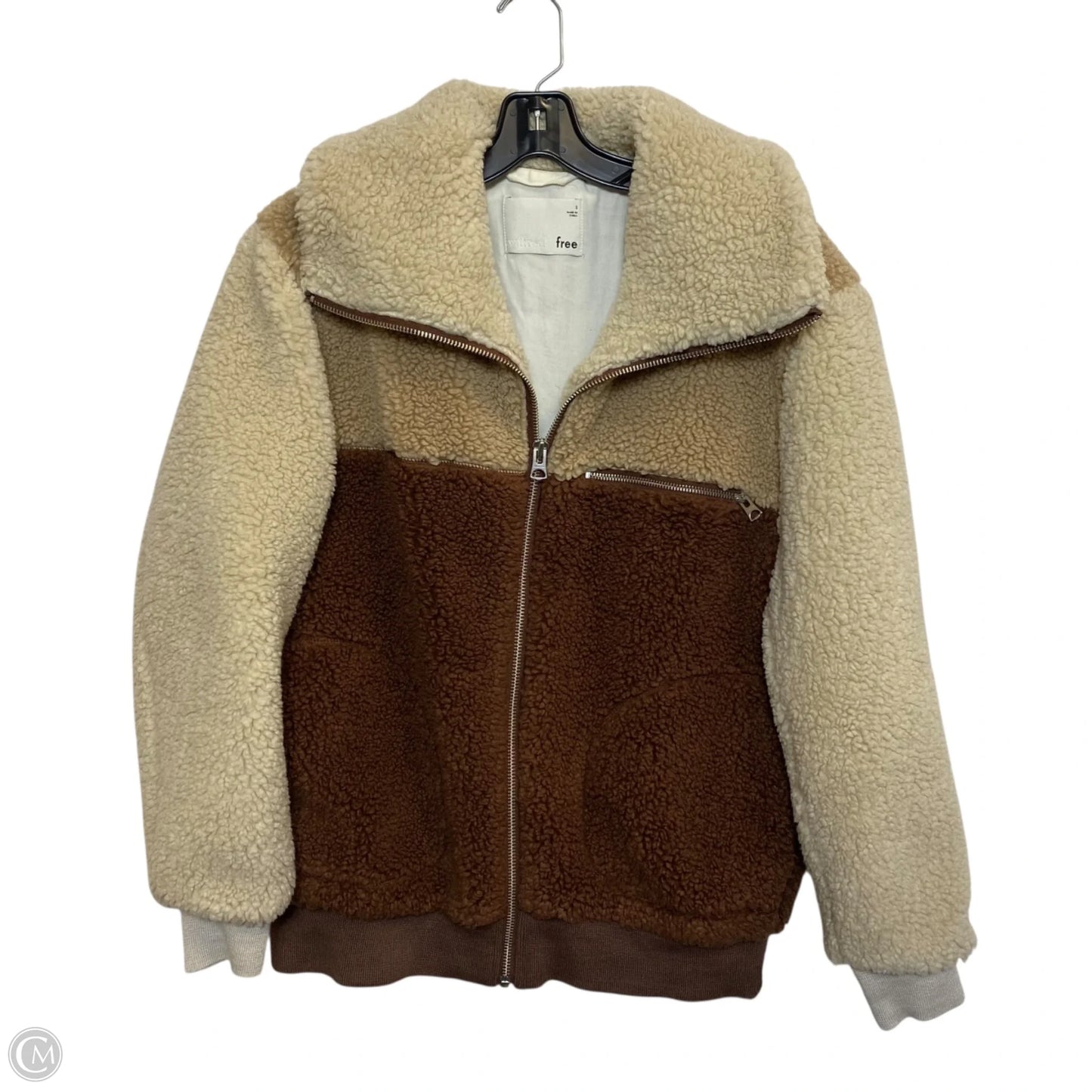 Jacket Fleece By Wilfred In Brown, Size: S