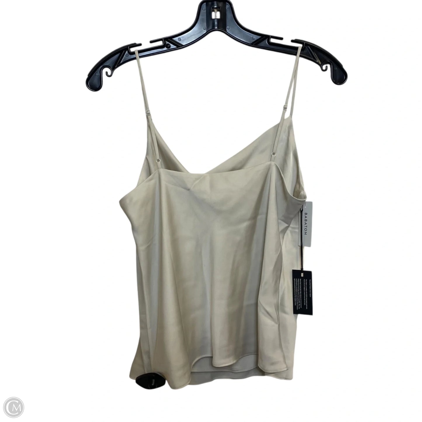 Blouse Sleeveless By Babaton In Tan, Size: M