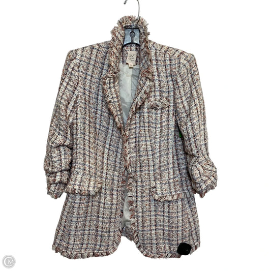 Blazer By 5à7 cinq à sept In Red & White, Size: Xs