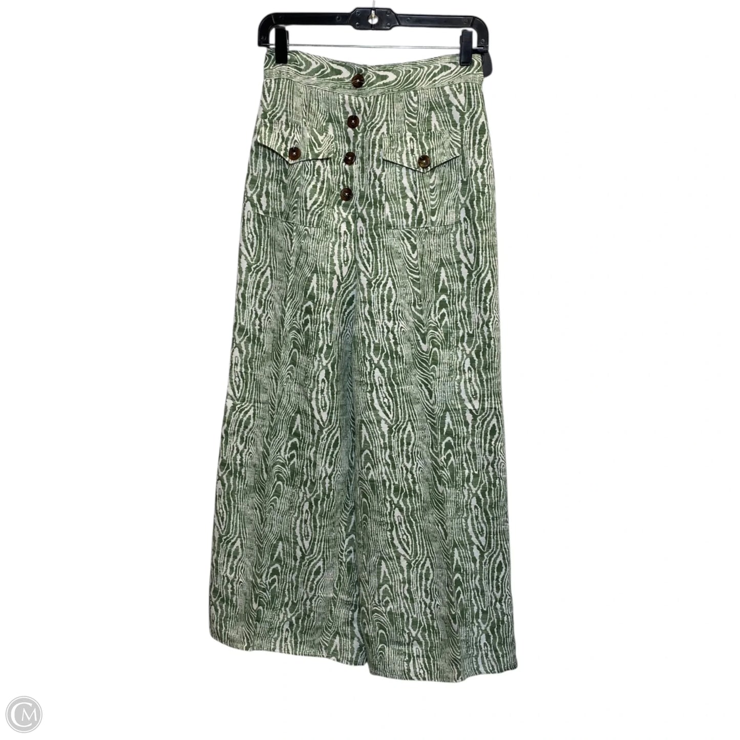 Pants Other By C/Meo Collective In Green & White, Size: S