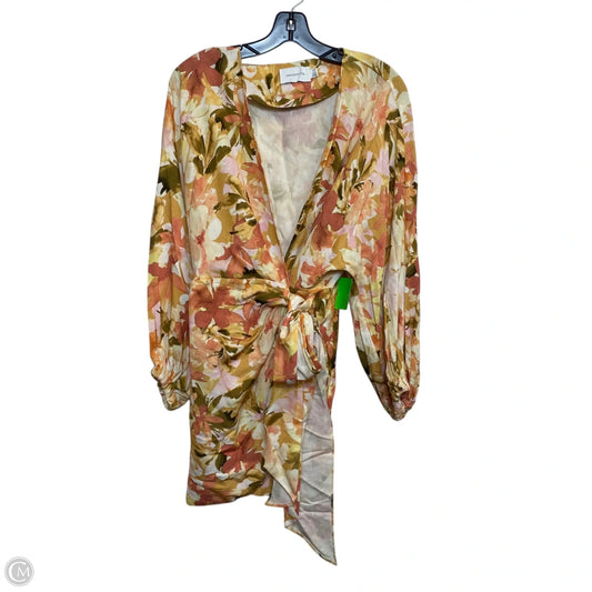 Dress Casual Short By Significant Other In Orange, Size: S