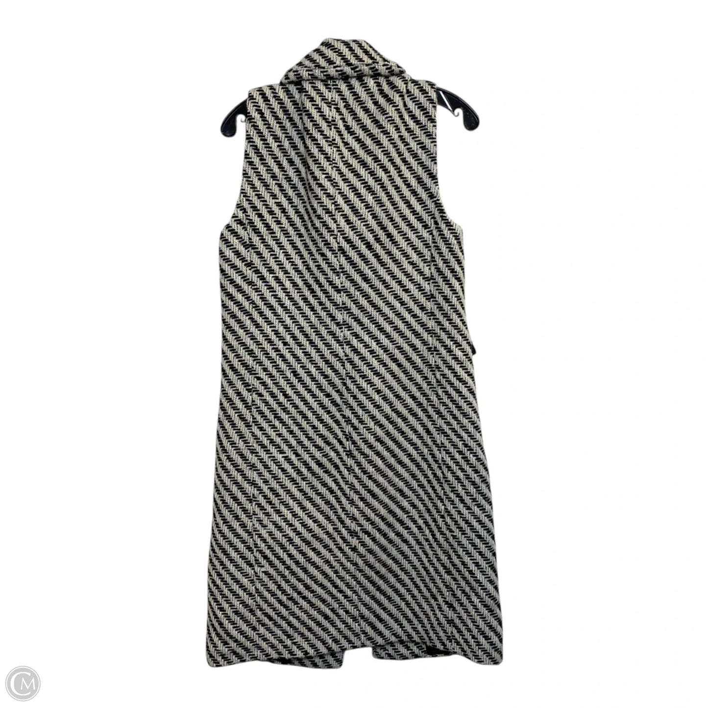 Vest Other By Evereve In Black & Cream, Size: S